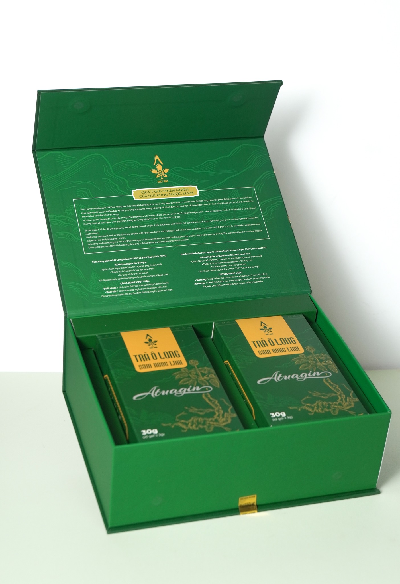 Trà ô long sâm Ngọc Linh (5)